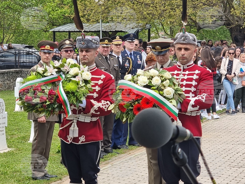 Северна Македония - Ново село - българско военно гробище - Ден на храбростта и българската армия - почит