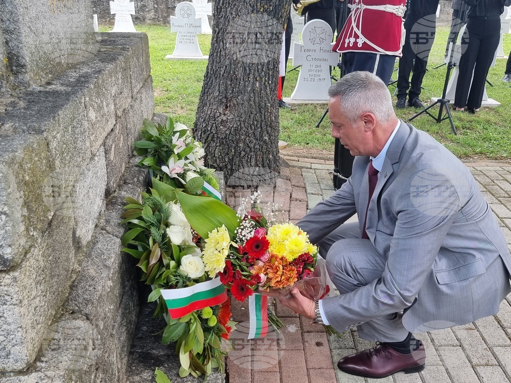 Северна Македония - Ново село - българско военно гробище - Ден на храбростта и българската армия - почит
