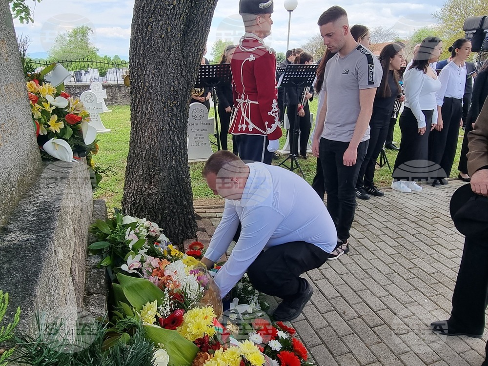 Северна Македония - Ново село - българско военно гробище - Ден на храбростта и българската армия - почит