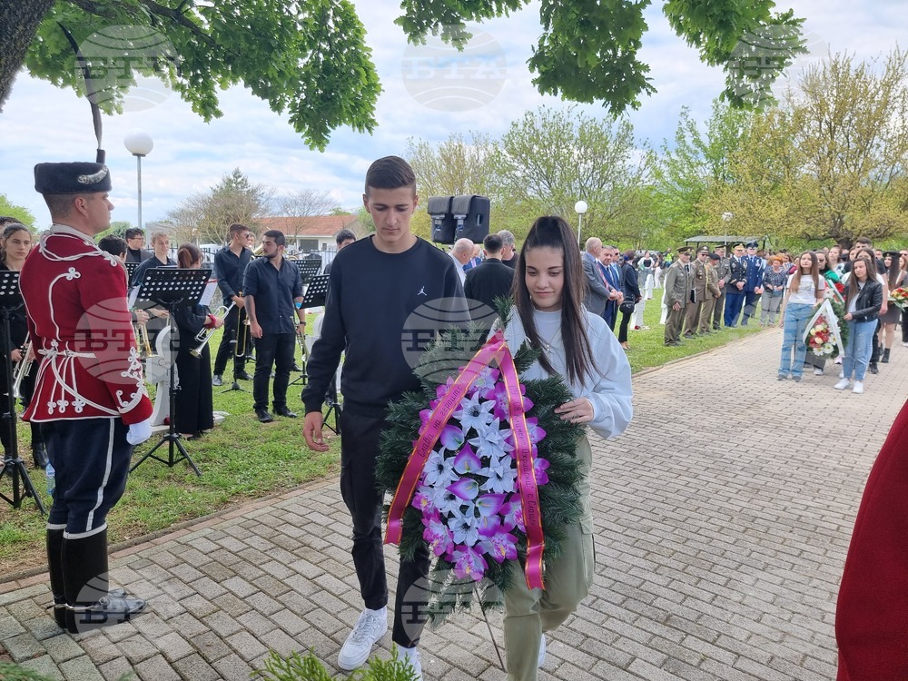 Северна Македония - Ново село - българско военно гробище - Ден на храбростта и българската армия - почит