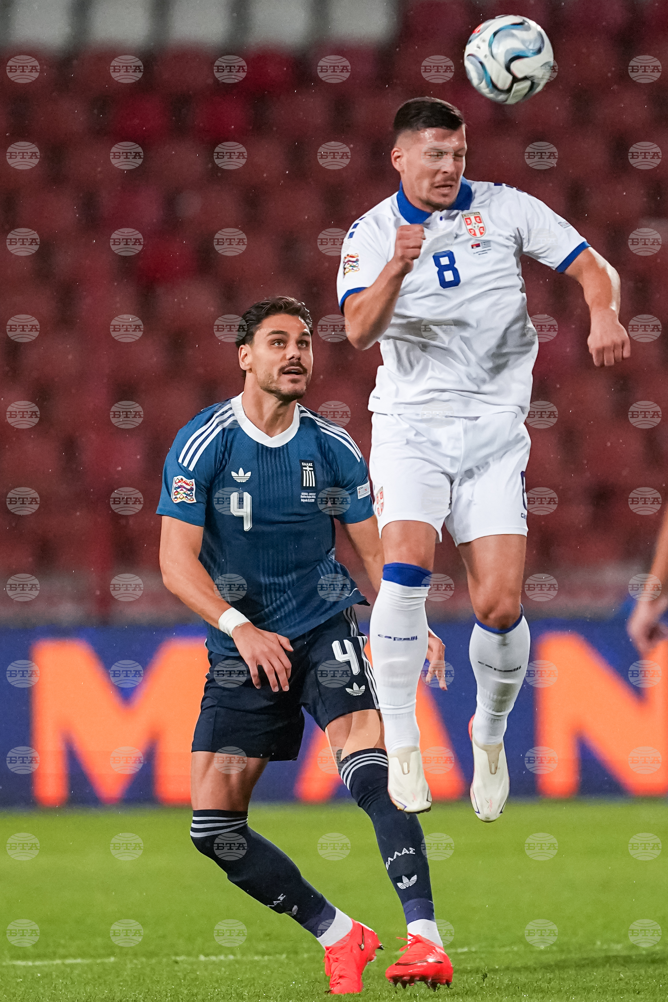 Serbia Greece Nations League Soccer
