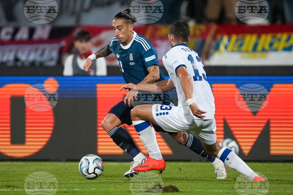 Serbia Greece Nations League Soccer