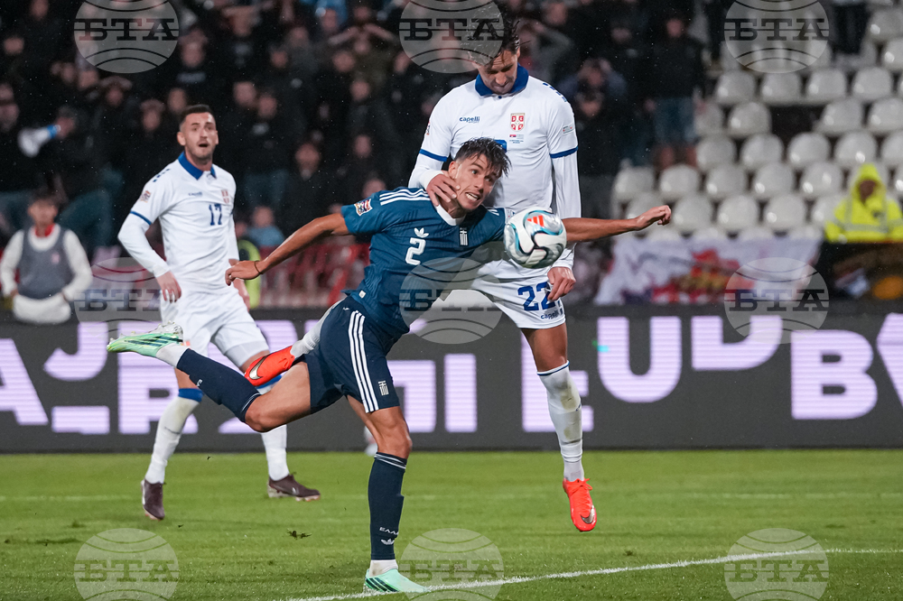 Serbia Greece Nations League Soccer