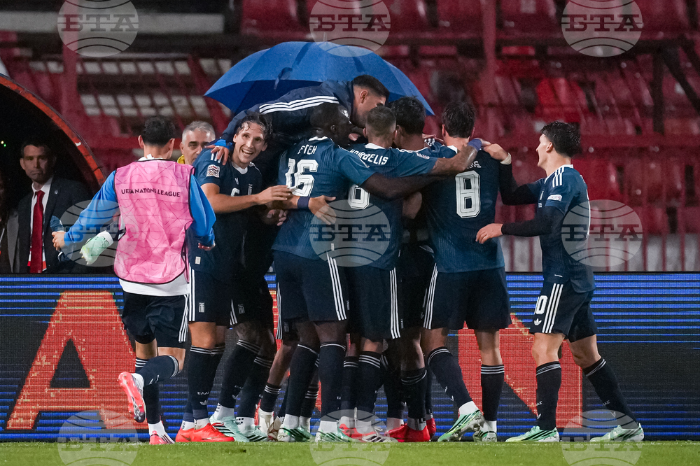 Serbia Greece Nations League Soccer