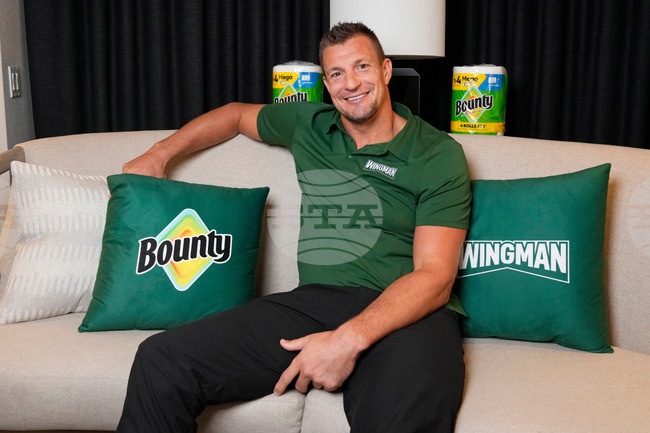 Bounty Wingman x Rob Gronkowski NYC Media Day