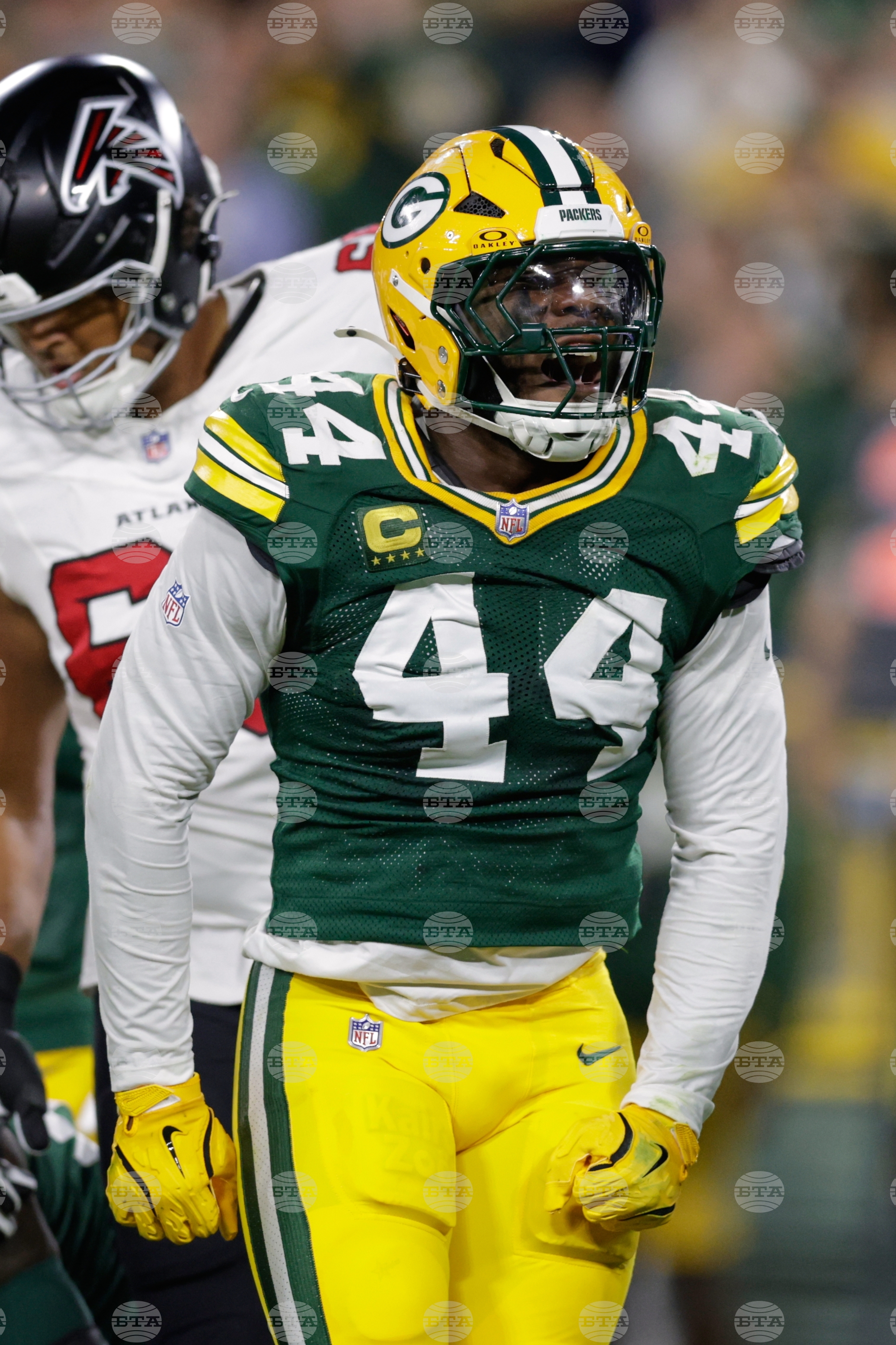 Falcons Packers Football
