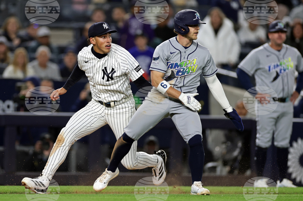 Rays Yankees Baseball