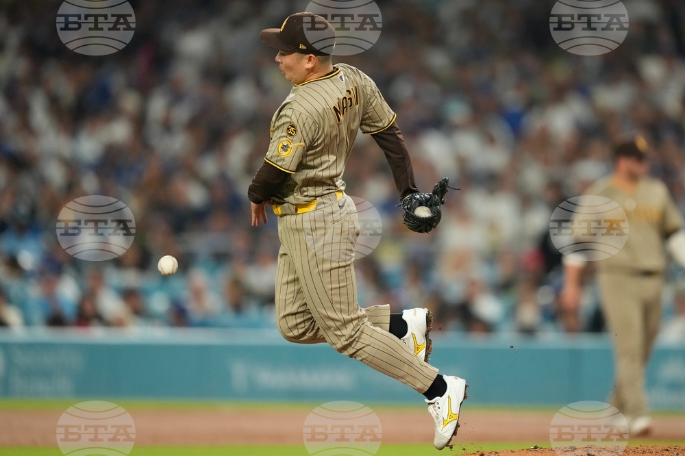 Padres Dodgers Baseball