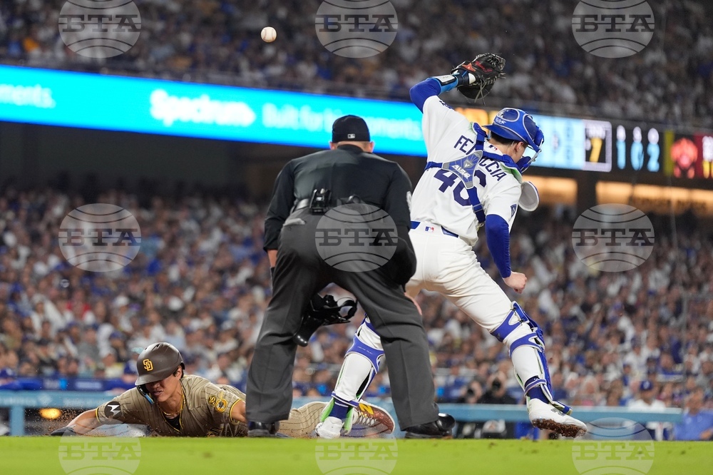 Padres Dodgers Baseball