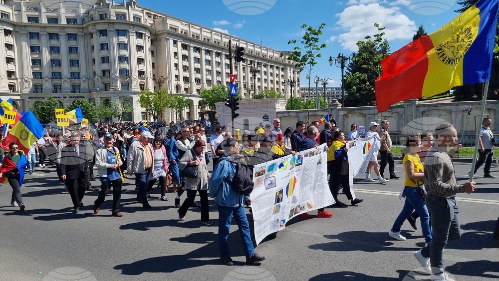 Румъния - протест срещу управляващата коалиция в центъра на Букурещ