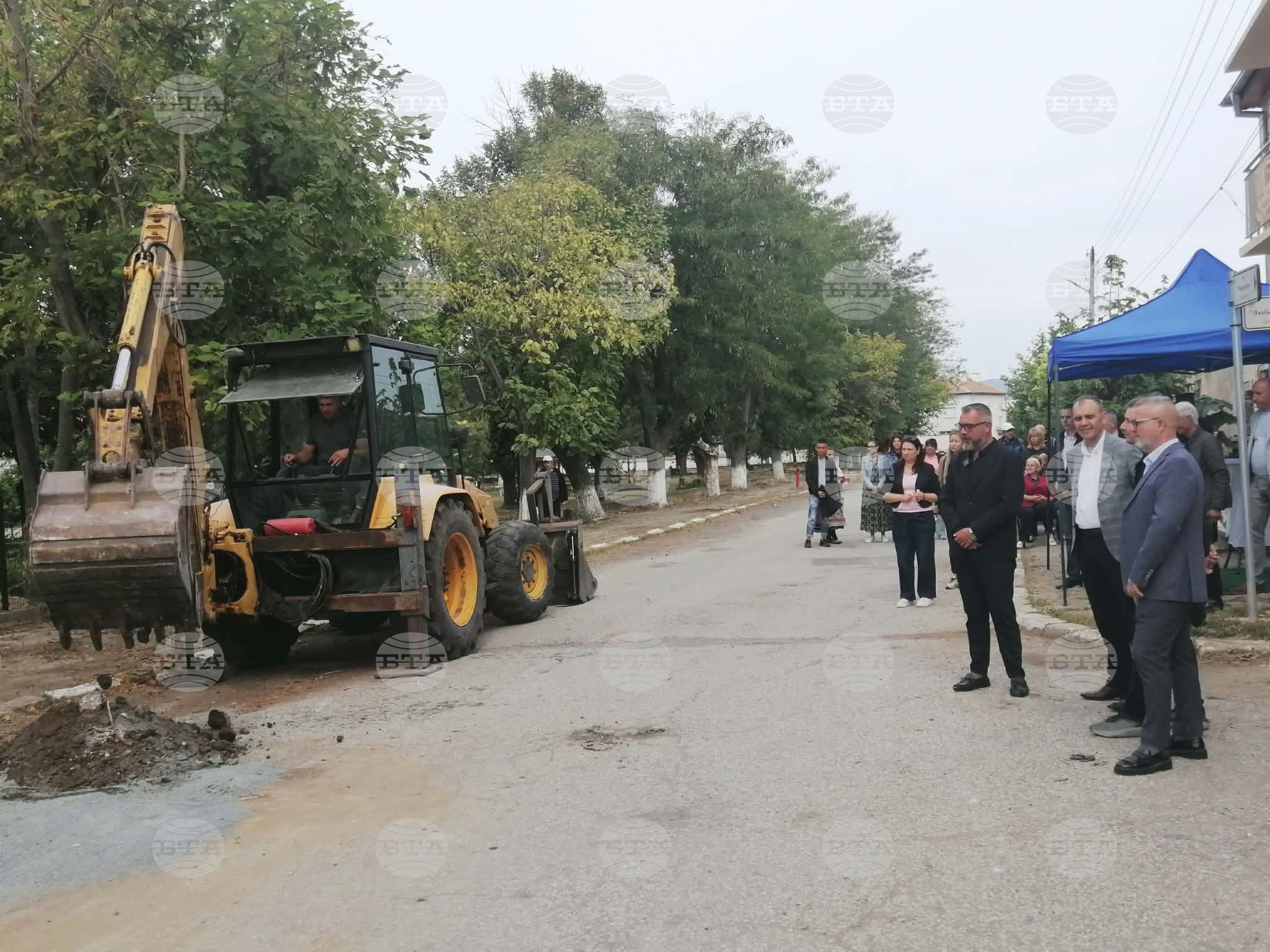 Започна реконструкция на водопроводната мрежа в ямболското село Завой с инвестиция от над един милион евро