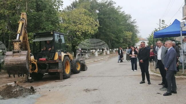 Започна реконструкция на водопроводната мрежа в ямболското село Завой с инвестиция от над един милион евро