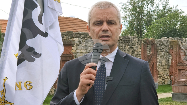 Vazrazhdane Presidential Candidate Kicks Off Campaign in Pliska