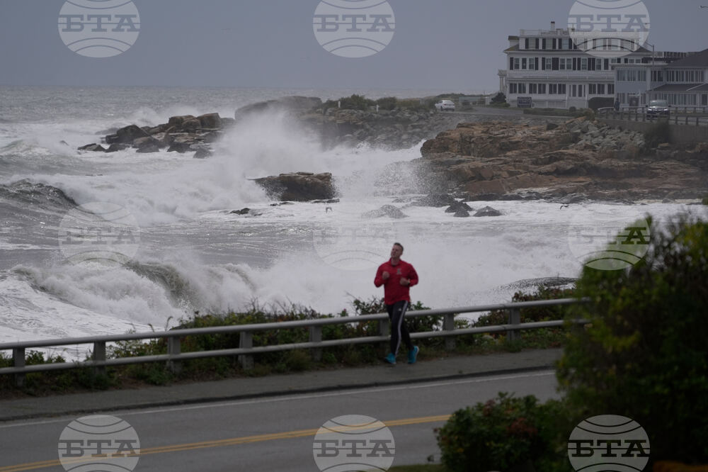 US Massachusetts Extreme Weather Nor'easter