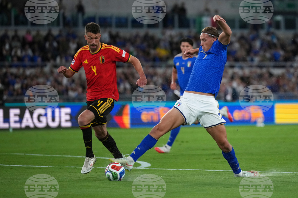 Italy Belgium Nations League Soccer