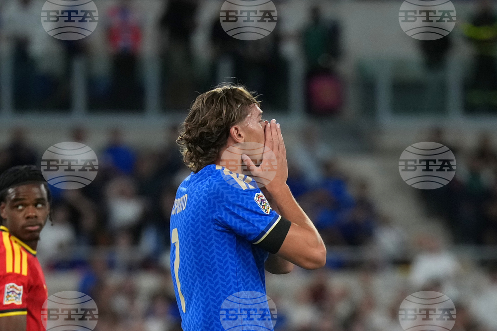 Italy Belgium Nations League Soccer