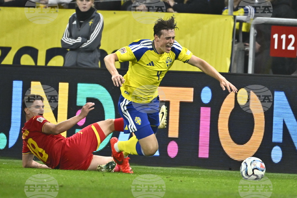 Sweden Romania Nations League Soccer