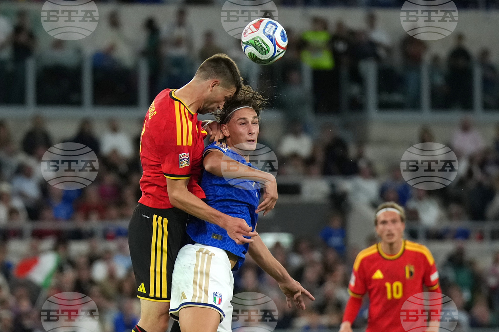 Italy Belgium Nations League Soccer