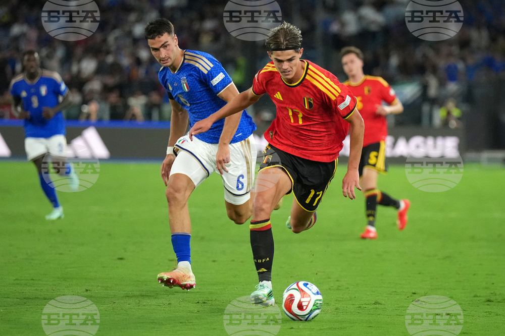 Italy Belgium Nations League Soccer
