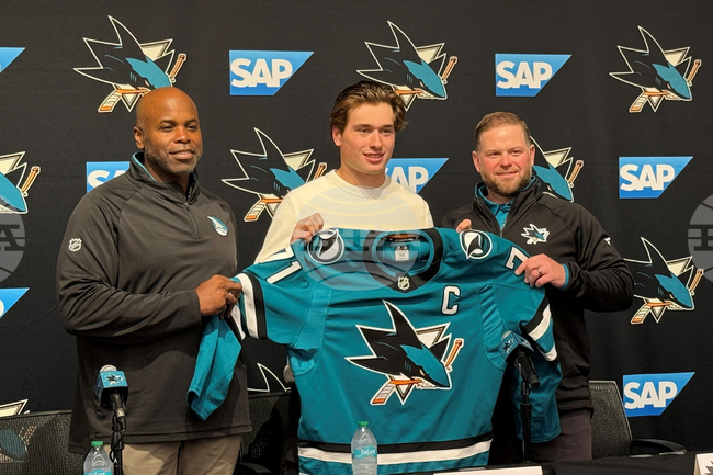 Sharks Celebrini Hockey