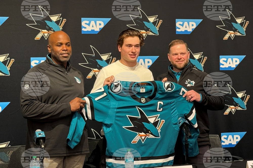 Sharks Celebrini Hockey