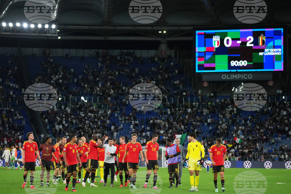 Italy Belgium Nations League Soccer
