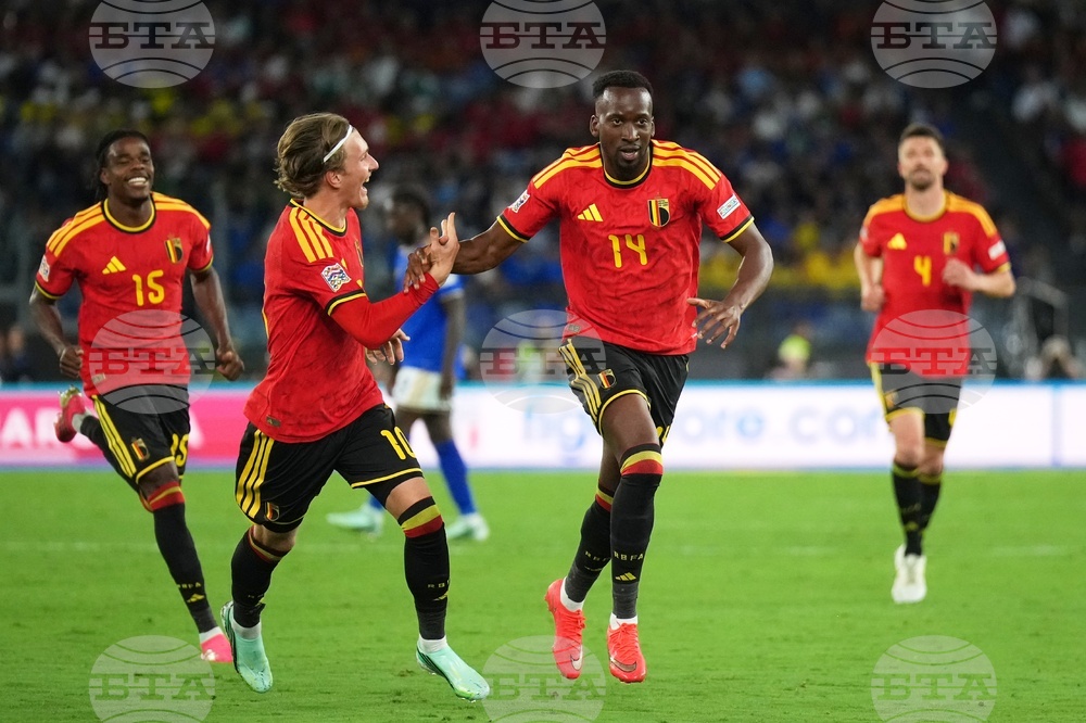 APTOPIX Italy Belgium Nations League Soccer