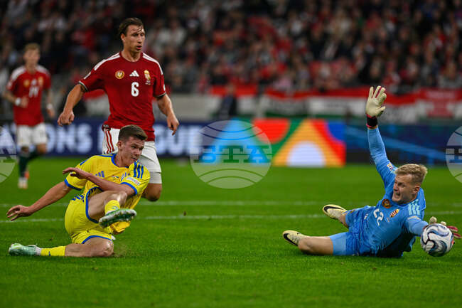 APTOPIX Hungary Ukraine Nations League Soccer