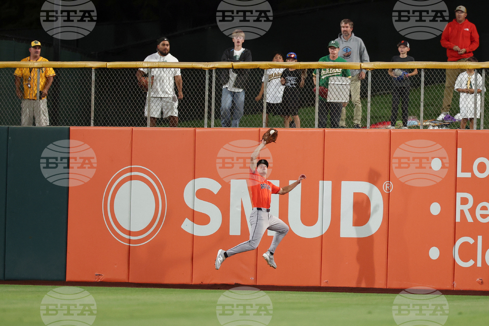 APTOPIX Astros Athletics Baseball