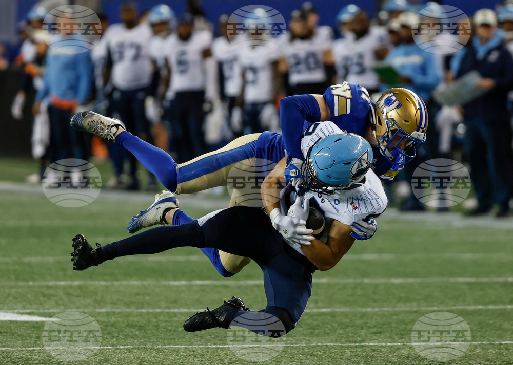 CFL Argonauts Blue Bombers Football