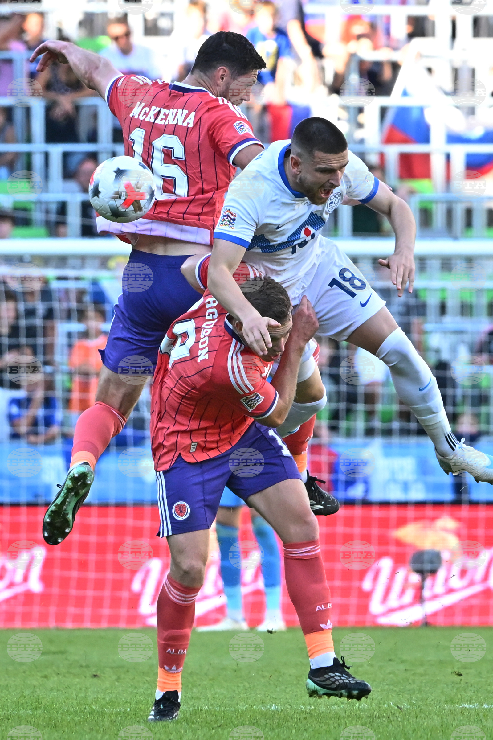 Slovenia Scotland Nations League Soccer