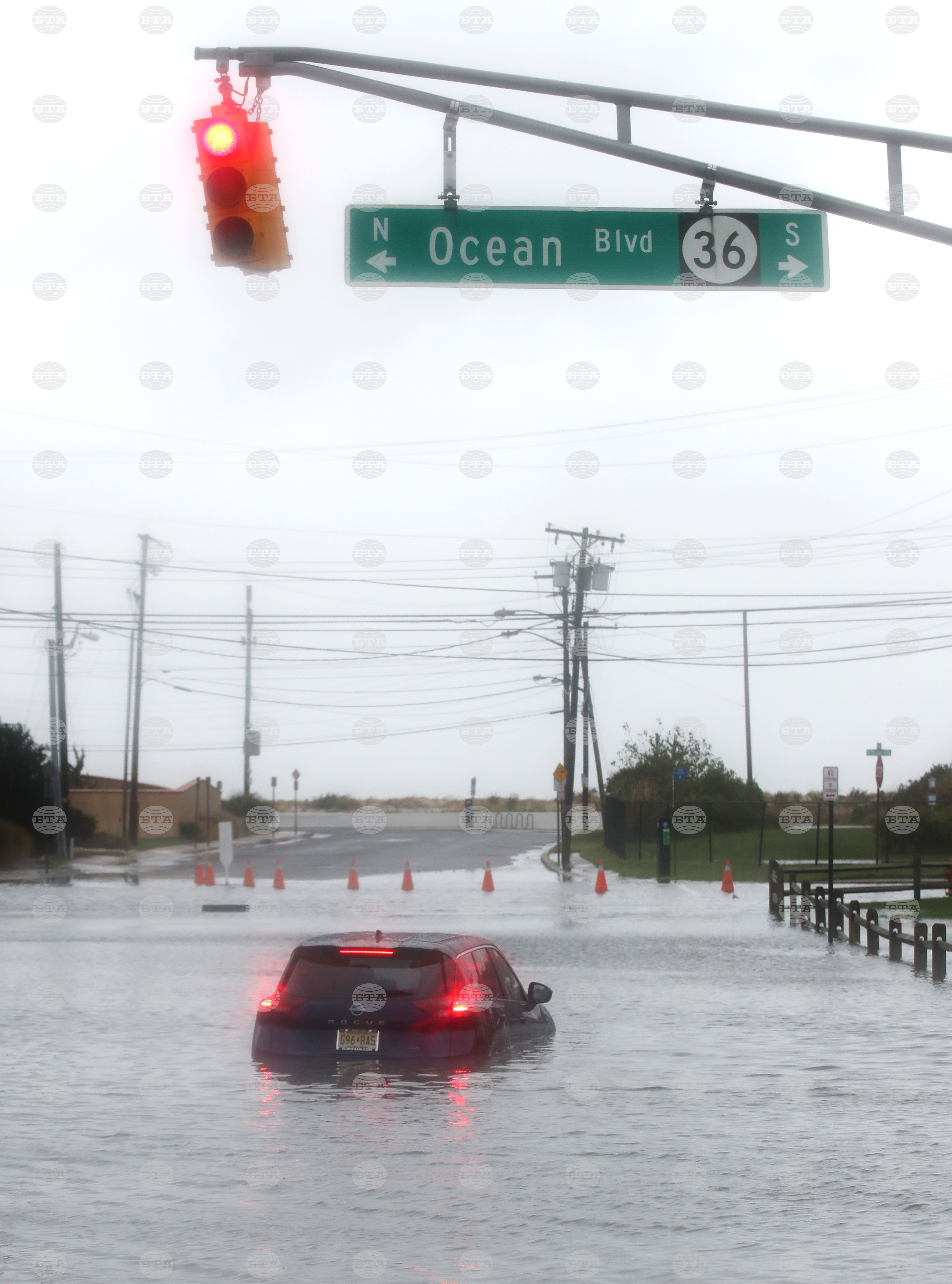 US New Jersey Extreme Weather