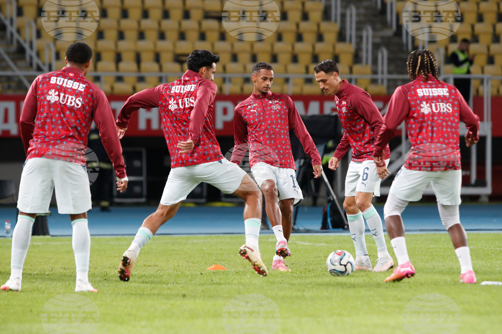 North Macedonia Switzerland Nations League Soccer