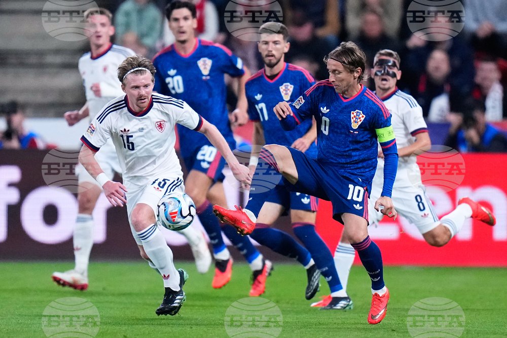 Czechia Croatia Nations League Soccer