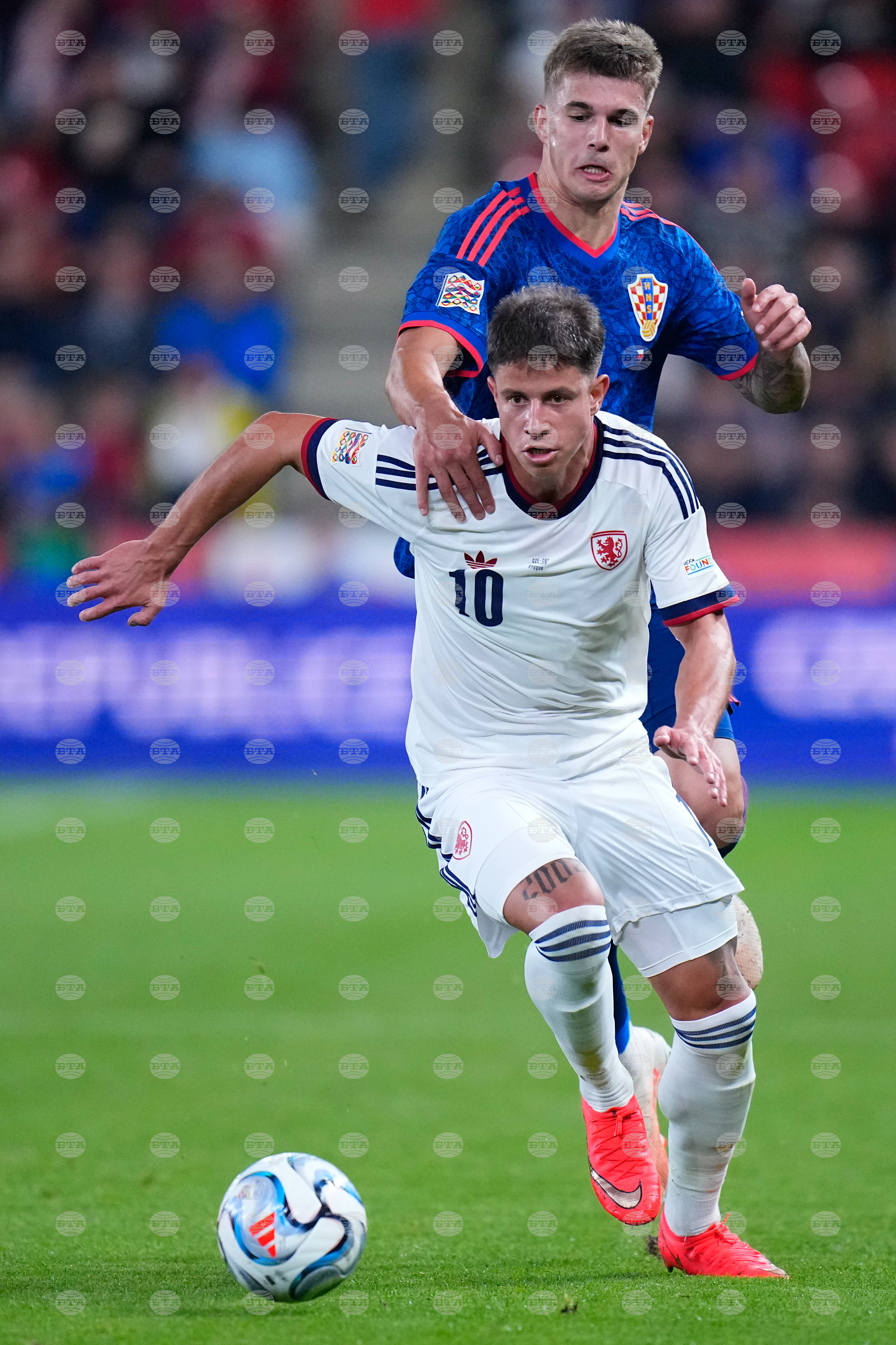 Czechia Croatia Nations League Soccer