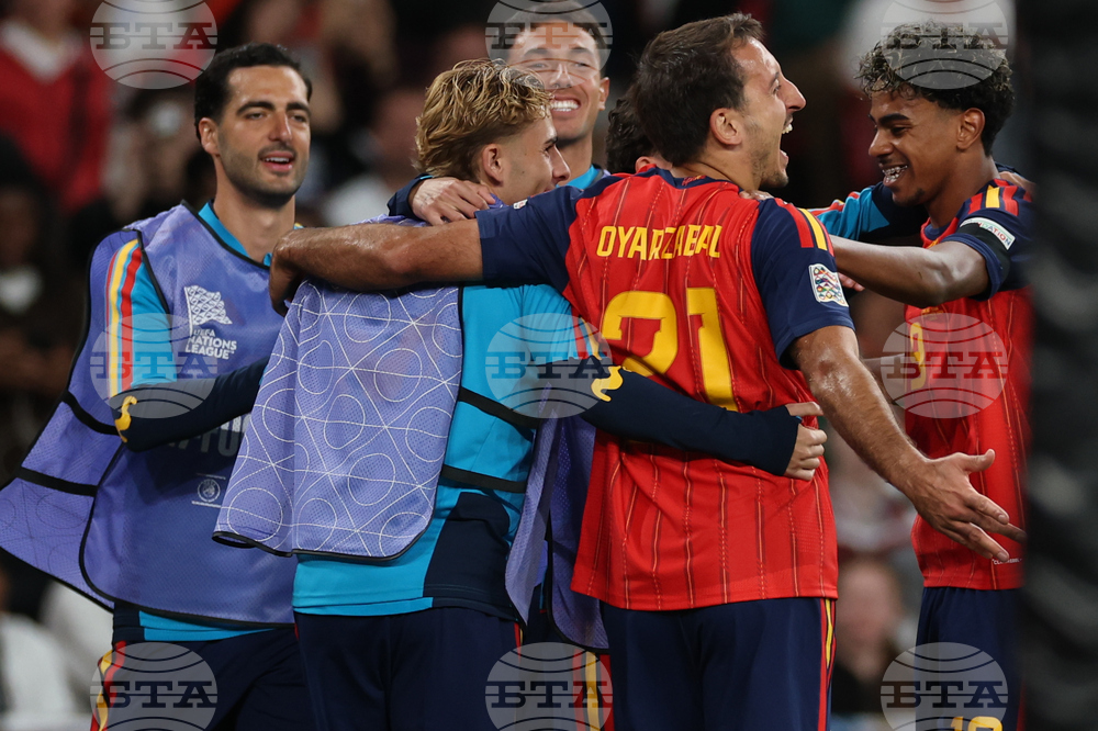 England Spain Nations League Soccer