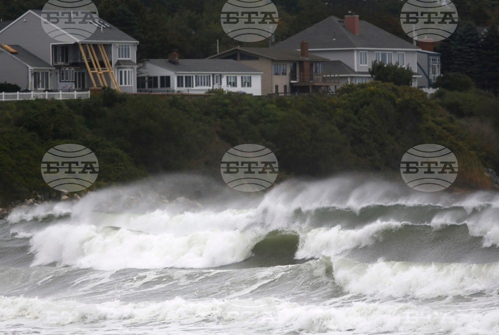US Maine Extreme Weather Nor'Easter