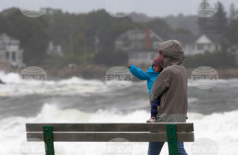 US Maine Extreme Weather Nor'Easter