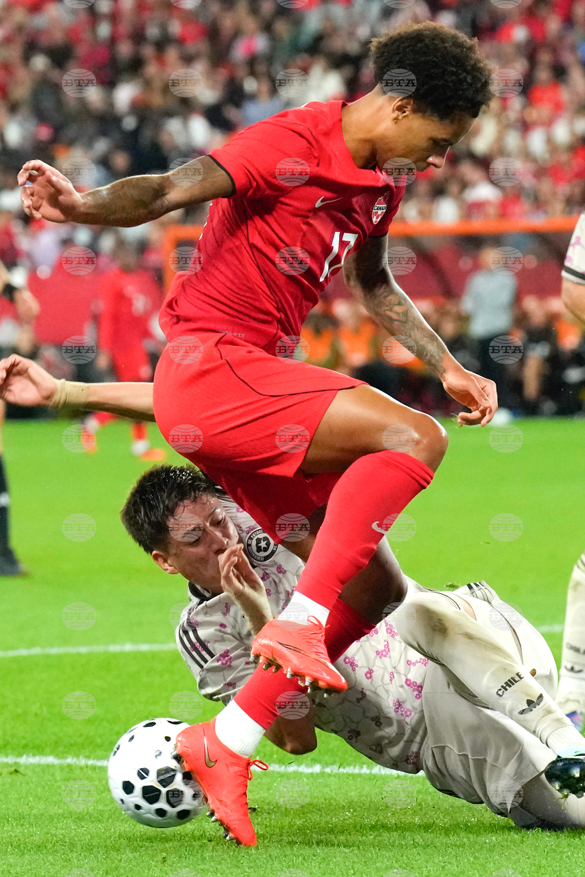 Chile Canada Soccer