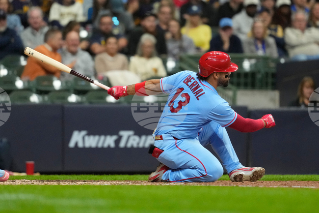 Cardinals Brewers Baseball