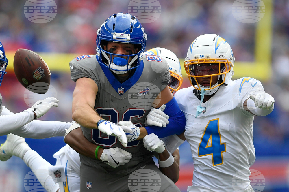 APTOPIX Chargers Bills Football
