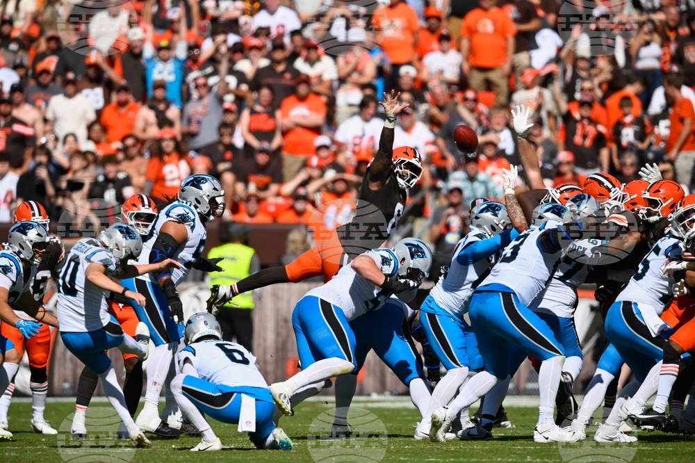 Panthers Browns Football