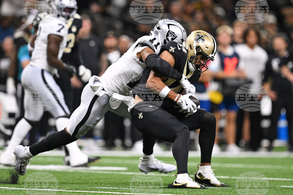 Raiders Saints Football