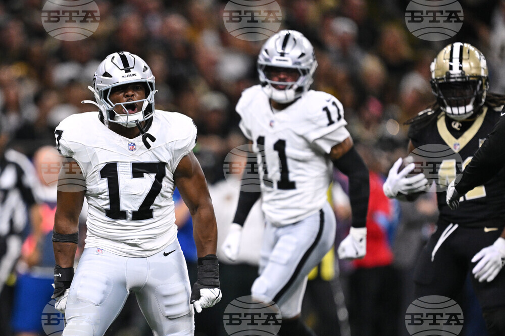 Raiders Saints Football