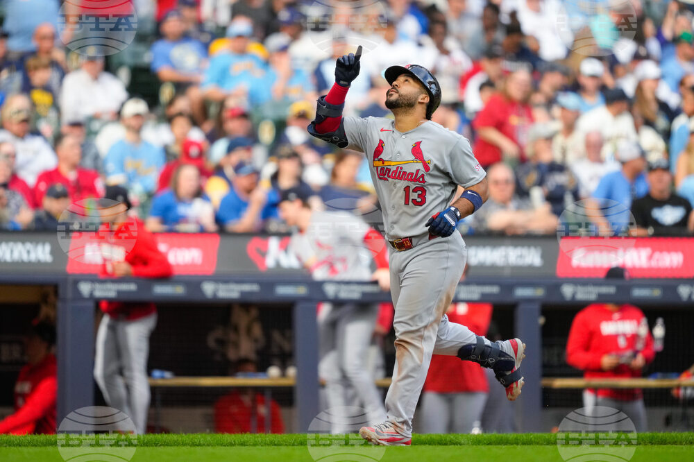 Cardinals Brewers Baseball