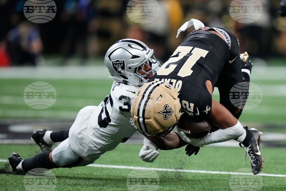 Raiders Saints Football