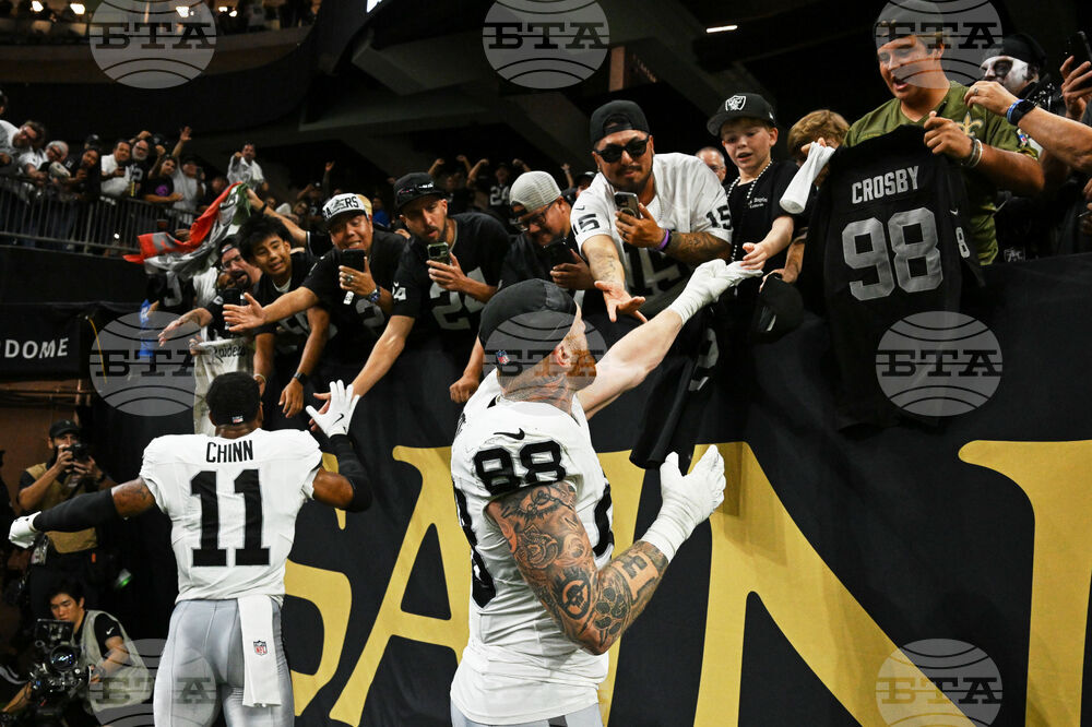 Raiders Saints Football