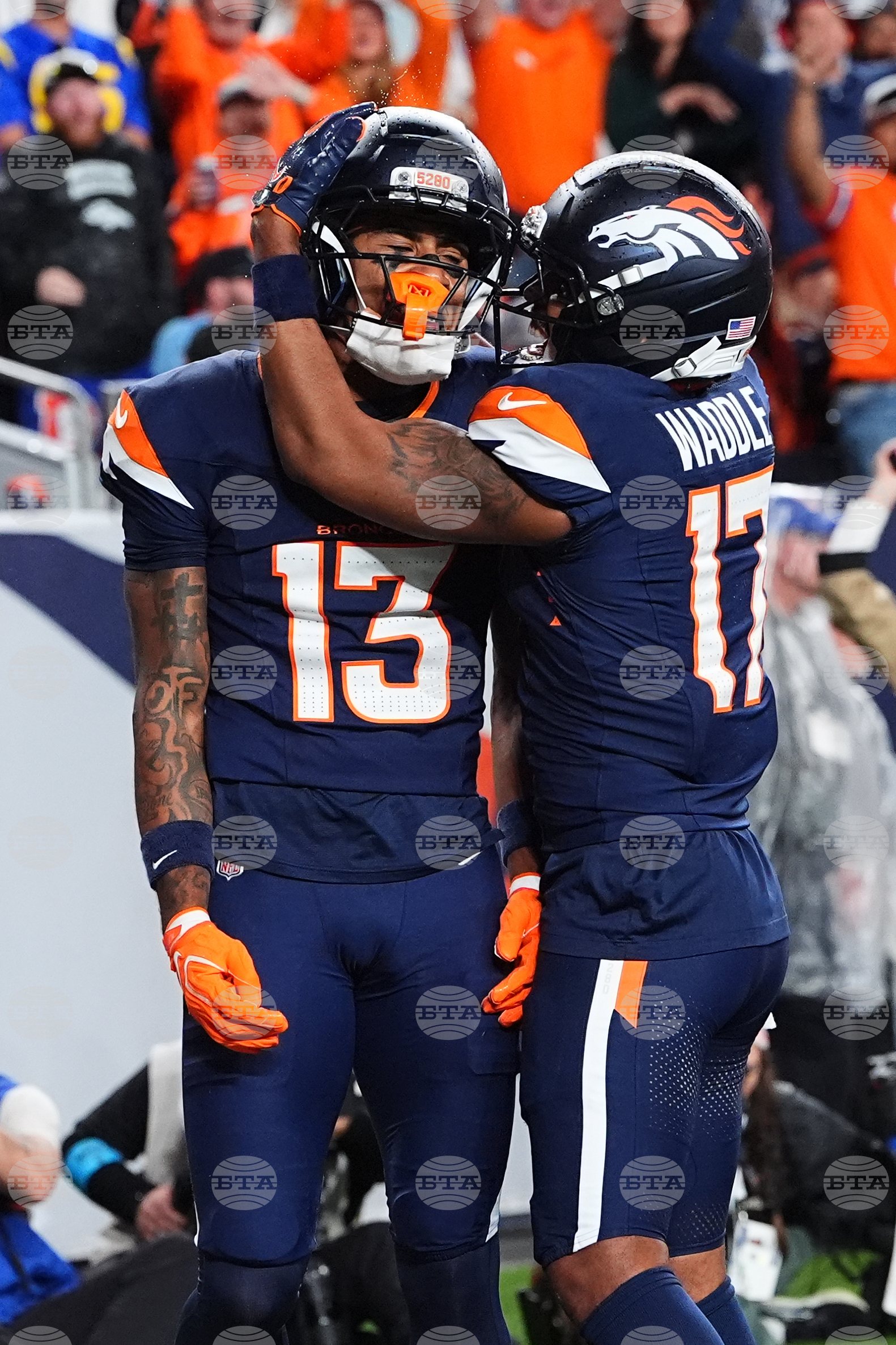 Rams Broncos Football