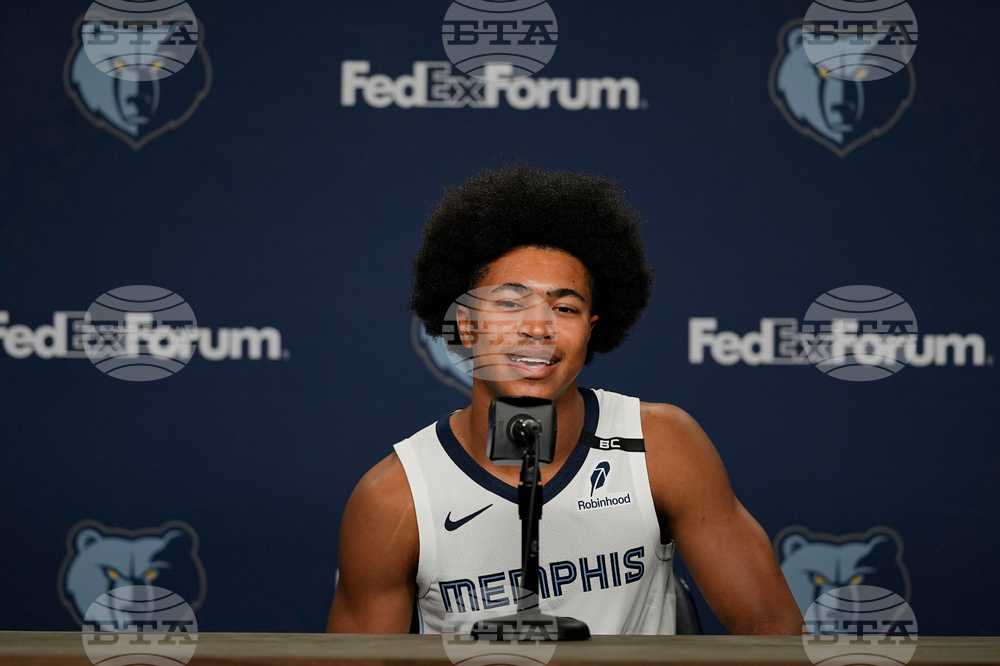 Grizzlies Media Day Basketball