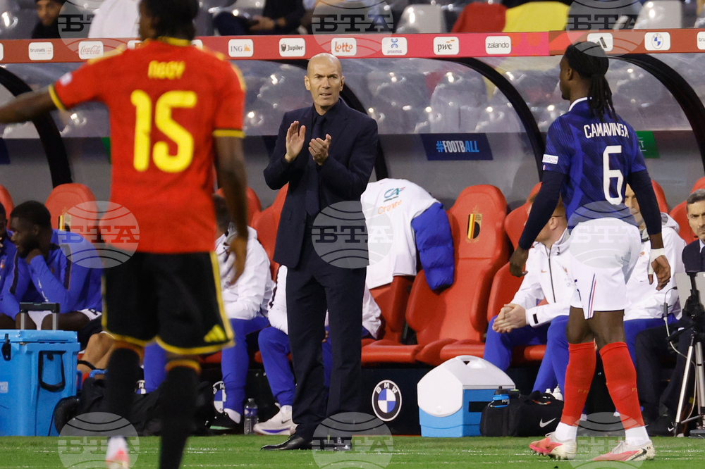 Belgium France Nations League Soccer